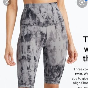 Lululemon Align Super High Rise Shorts 10”